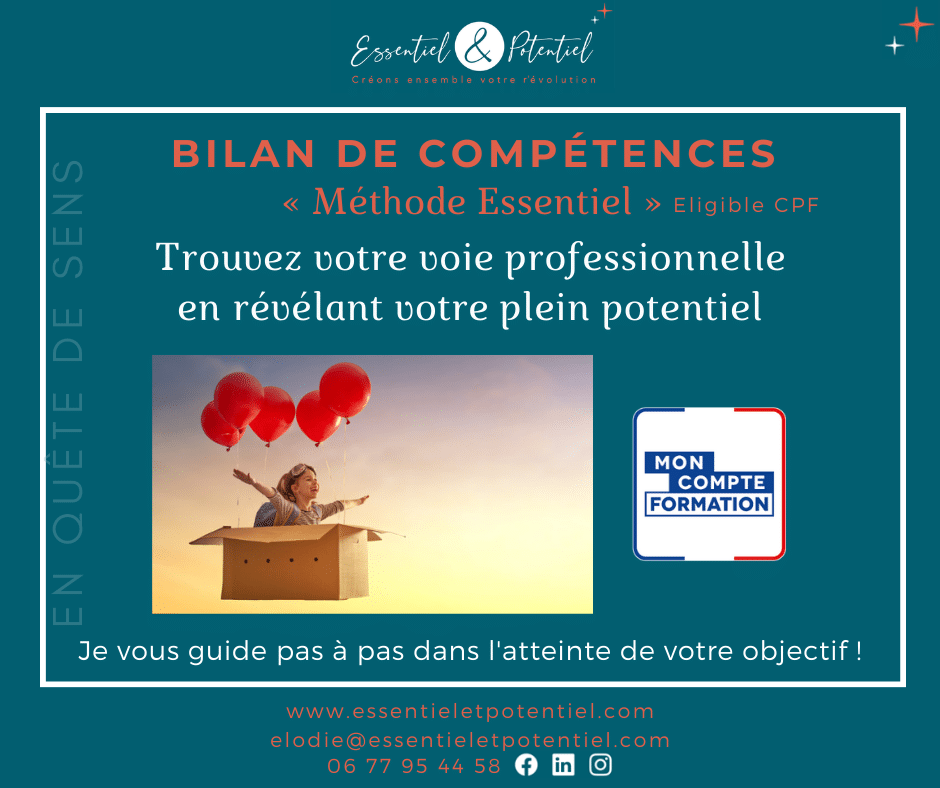 [ RECONVERSION – Bilan de compétences ] 𝐄𝐥𝐢𝐠𝐢𝐛𝐥𝐞 𝐂𝐏𝐅